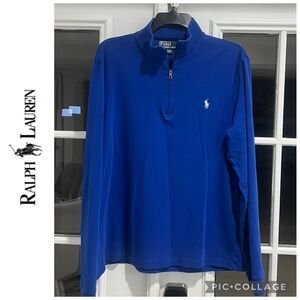 Polo Ralph Lauren Men's Half Zip long sleeve sweatshirt size large